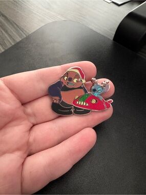 Disney Pin Star Wars Open Edition - Stitch and Jumbo Jookiba Christmas